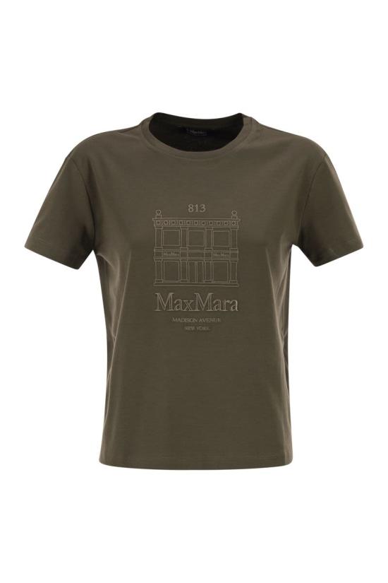 26SS 에스막스마라 반팔 티셔츠 2619971021600009 KHAKI