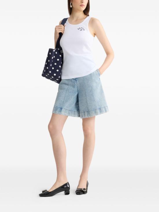 26SS 파투 민소매 티셔츠 JE2109994001W WHITE - PATOU