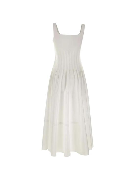 26SS 막스마라 스튜디오 미디 원피스 2616221022600001 WHITE - MAX MARA STUDIO