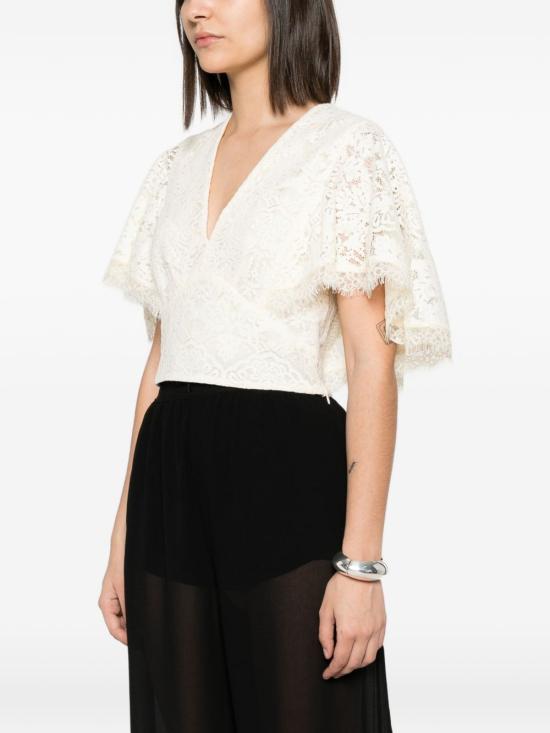 26SS 트윈셋 반팔 티셔츠 261TT2313 00059 Bianco - TWINSET
