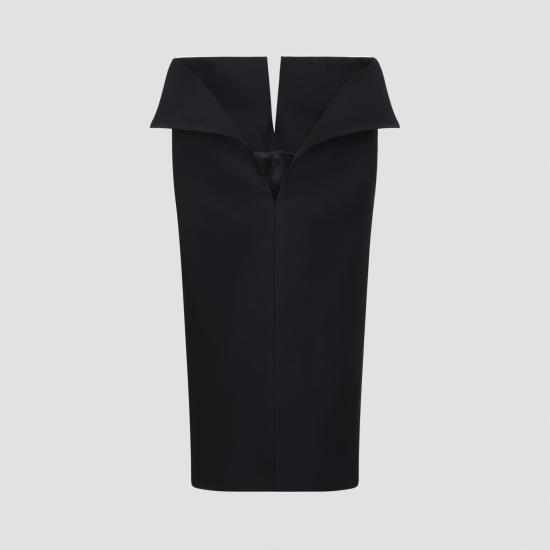 26SS 발렌시아가 미디 원피스 872522TUQ031000 BLACK - BALENCIAGA