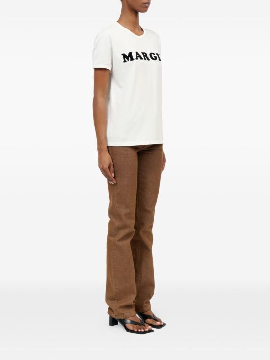 26SS MM6 메종마르지엘라 반팔 티셔츠 S62GD0212M20108101 WHITE - MM6 MAISON MARGIELA