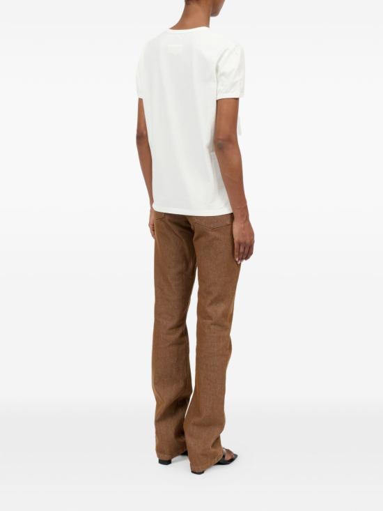 26SS MM6 메종마르지엘라 반팔 티셔츠 S62GD0212M20108101 WHITE - MM6 MAISON MARGIELA