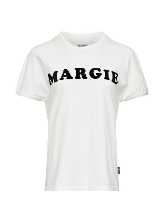 26SS MM6 메종마르지엘라 반팔 티셔츠 S62GD0212M20108101 WHITE