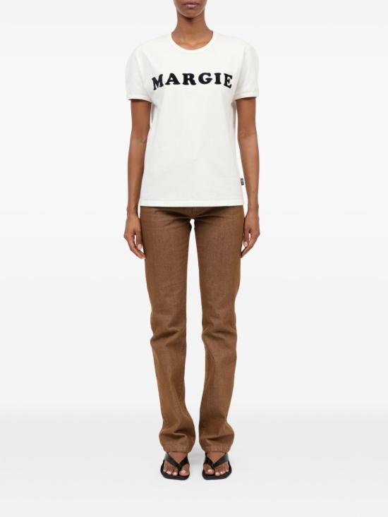 26SS MM6 메종마르지엘라 반팔 티셔츠 S62GD0212M20108101 WHITE - MM6 MAISON MARGIELA
