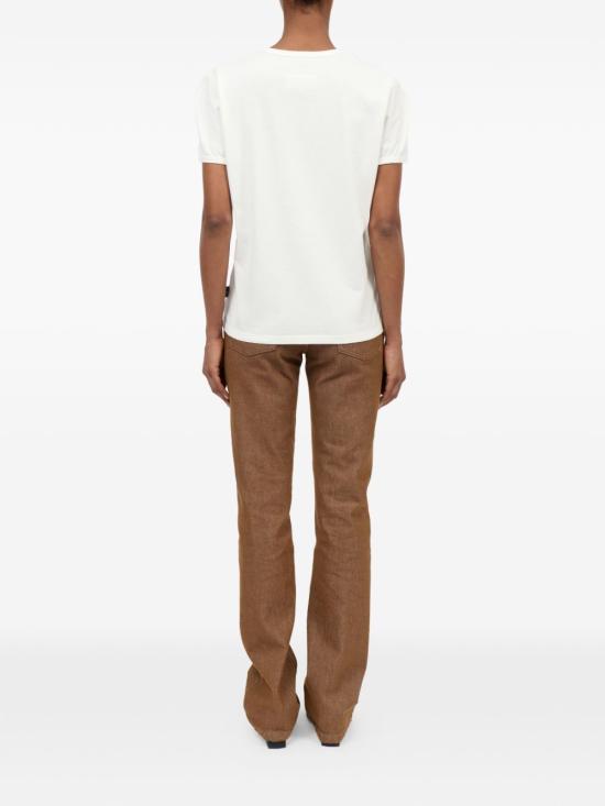 26SS MM6 메종마르지엘라 반팔 티셔츠 S62GD0212M20108101 WHITE - MM6 MAISON MARGIELA