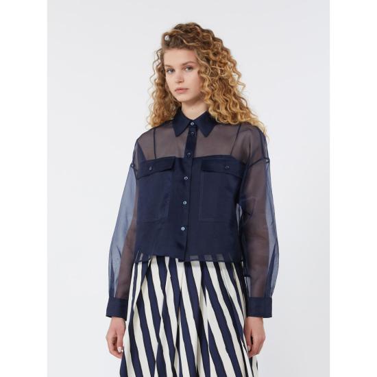 26SS 위켄드막스마라 블라우스 2615261012600004 NAVY