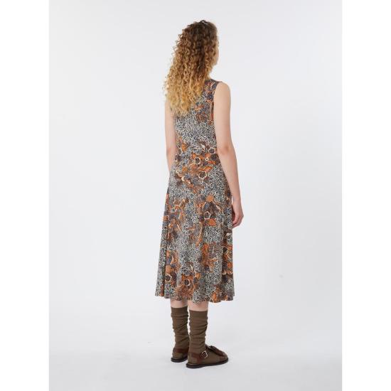 26SS 위켄드막스마라 롱 원피스 2615621082600008 TOBACCO - WEEKEND MAX MARA