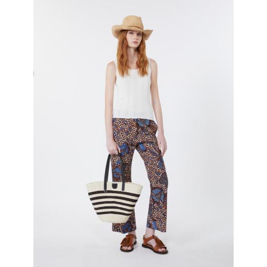 26SS 위켄드막스마라 스트레이트 팬츠 2615131162600001 TOBACCO - WEEKEND MAX MARA