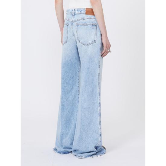 26SS 막스마라 스포츠막스 스트레이트 팬츠 2612181012600009 BLUE - MAX MARA SPORTMAX FASHION