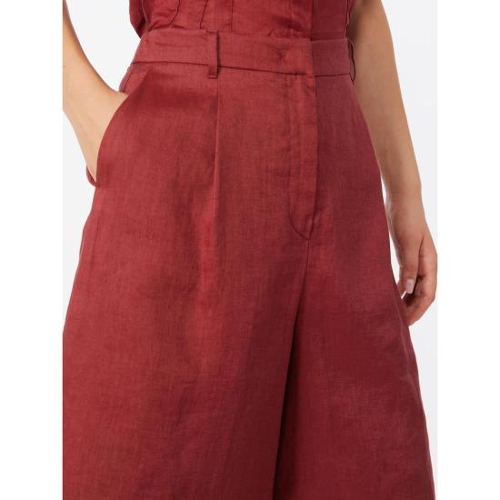 26SS 막스마라 스튜디오 스트레이트 팬츠 2616141012600032 RED - MAX MARA STUDIO