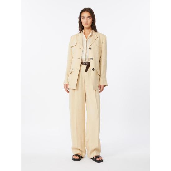 26SS 막스마라 스튜디오 블라우스 2616261032600060 BEIGE - MAX MARA STUDIO
