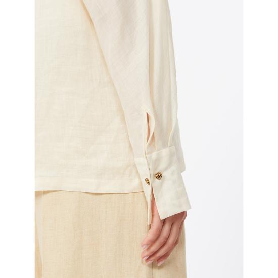 26SS 막스마라 스튜디오 블라우스 2616261032600060 BEIGE - MAX MARA STUDIO
