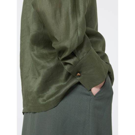 26SS 막스마라 스튜디오 셔츠 2616261032600061 KHAKI - MAX MARA STUDIO