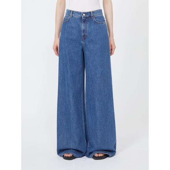 26SS 막스마라 스튜디오 스트레이트 팬츠 2616181012600002 NAVY