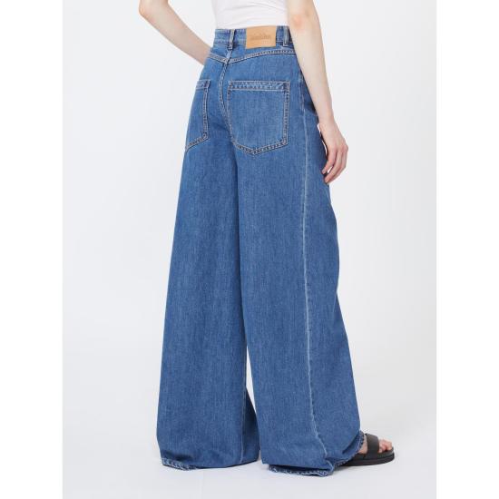 26SS 막스마라 스튜디오 스트레이트 팬츠 2616181012600002 NAVY - MAX MARA STUDIO