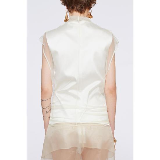 26SS 막스마라 스포츠막스 민소매 티셔츠 2612941073600004 WHITE - SPORTMAX