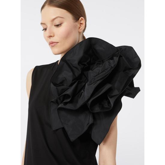 26SS 막스마라 스튜디오 민소매 티셔츠 2616941024600005 BLACK - MAX MARA STUDIO