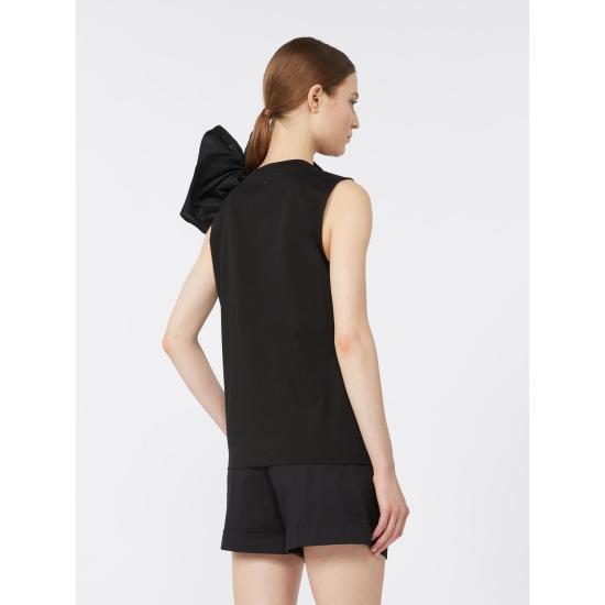 26SS 막스마라 스튜디오 민소매 티셔츠 2616941024600005 BLACK - MAX MARA STUDIO