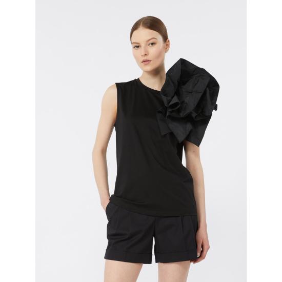 26SS 막스마라 스튜디오 민소매 티셔츠 2616941024600005 BLACK