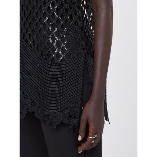 26SS 막스마라 스포츠막스 민소매 티셔츠 2612931022600004 BLACK - SPORTMAX