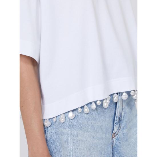 26SS 막스마라 스포츠막스 반팔 티셔츠 2612941032600001 WHITE - MAX MARA SPORTMAX FASHION