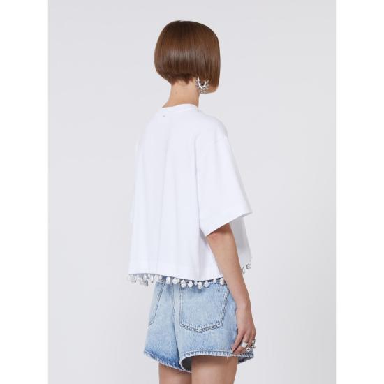 26SS 막스마라 스포츠막스 반팔 티셔츠 2612941032600001 WHITE - MAX MARA SPORTMAX FASHION