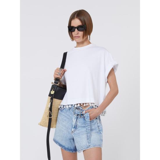 26SS 막스마라 스포츠막스 반팔 티셔츠 2612941032600001 WHITE - MAX MARA SPORTMAX FASHION
