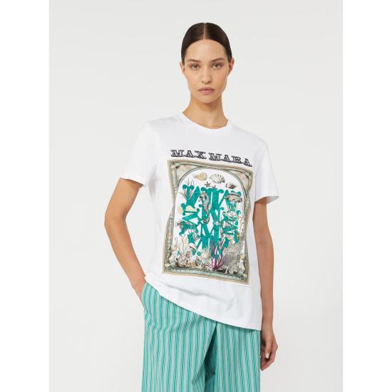 26SS 막스마라 반팔 티셔츠 2611941062670019 WHITE