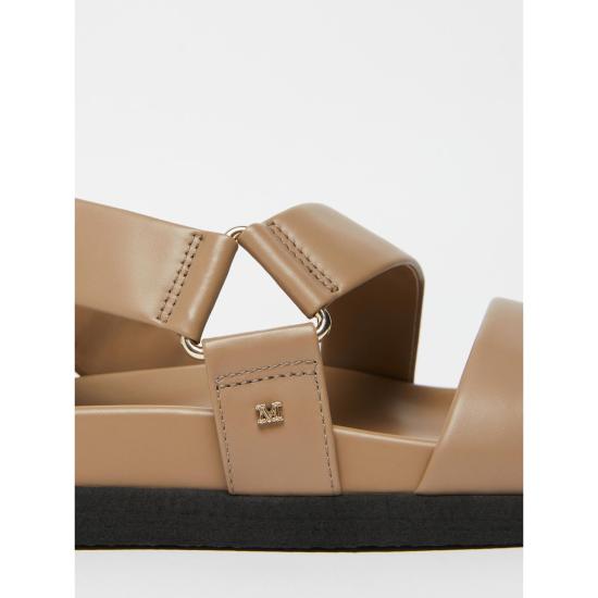 26SS 막스마라 샌들 2614521072600044 BROWN - MAX MARA