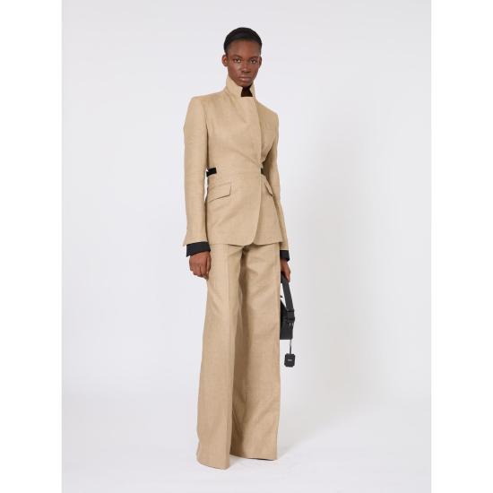 26SS 막스마라 스트레이트 팬츠 2611131243600003 CAMEL - MAX MARA