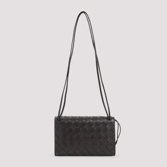 25FW 보테가베네타 안디아모 파우치 온 스트랩 836940VCPP2 2190 BROWN - BOTTEGA VENETA