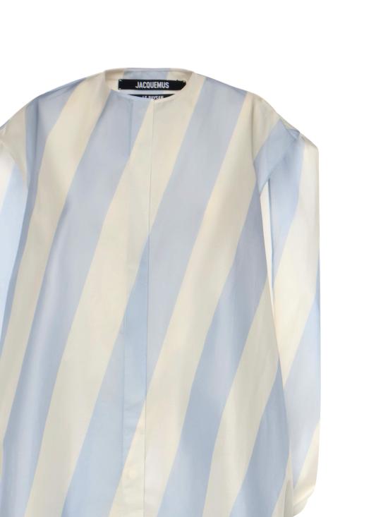 26SS 자크뮈스 숏 원피스 DRW00759AW00759 3FT PRINT DIAGONAL STRIPES - JACQUEMUS