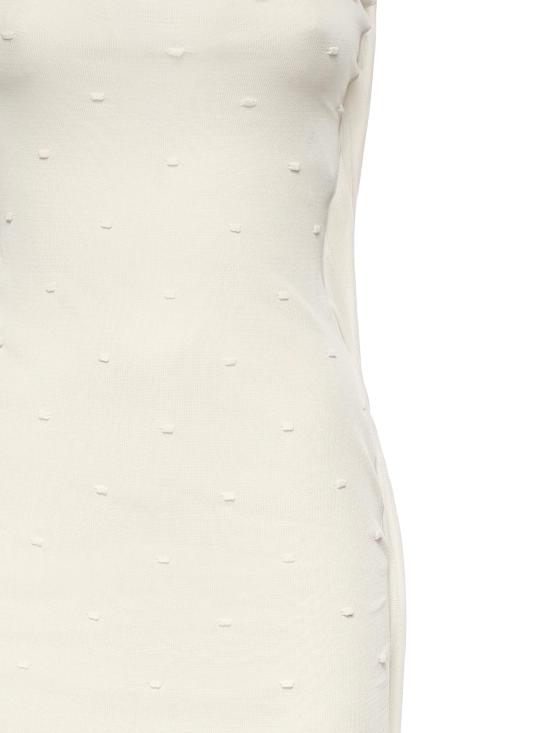 26SS 자크뮈스 롱 원피스 DRW00813AK00317 110 Off white - JACQUEMUS