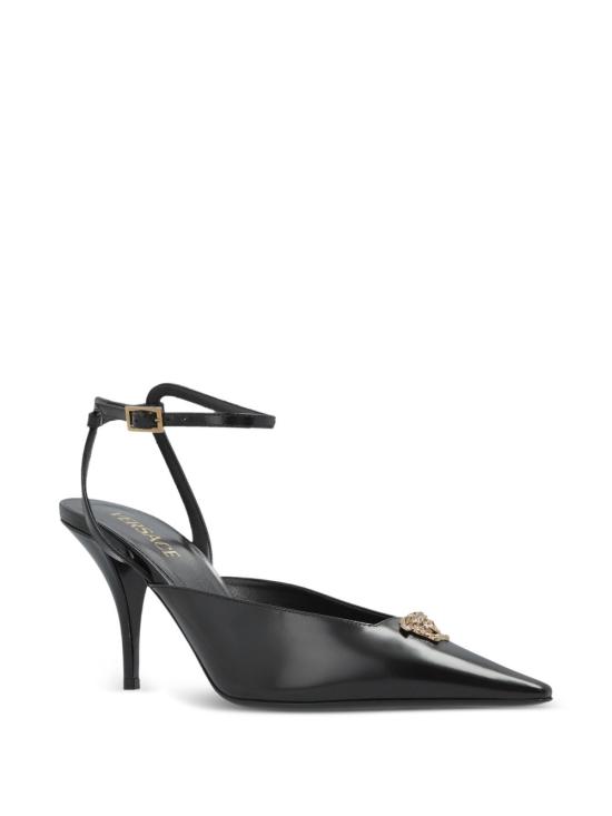 26SS 베르사체 힐/펌프스 10204791A14835 1B00V Black - VERSACE