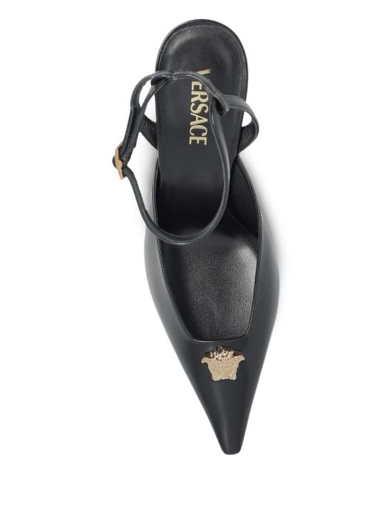 26SS 베르사체 힐/펌프스 10204791A14835 1B00V Black - VERSACE