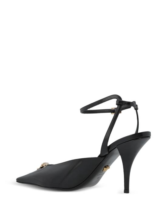 26SS 베르사체 힐/펌프스 10204791A14835 1B00V Black - VERSACE