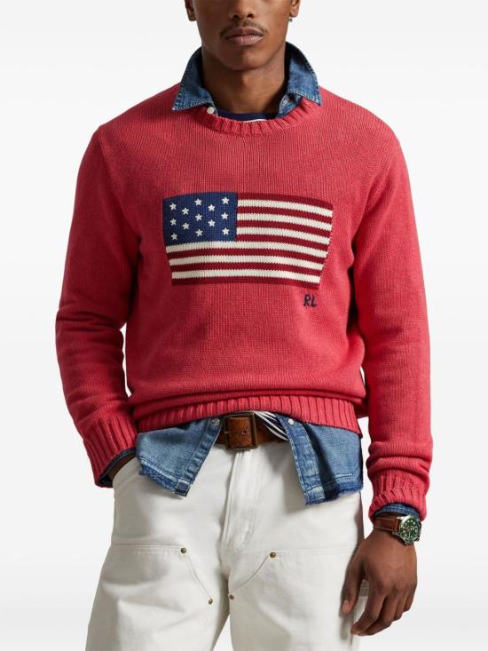 26SS 폴로 랄프로렌 스웨터 710718281 501 Red - POLO RALPH LAUREN