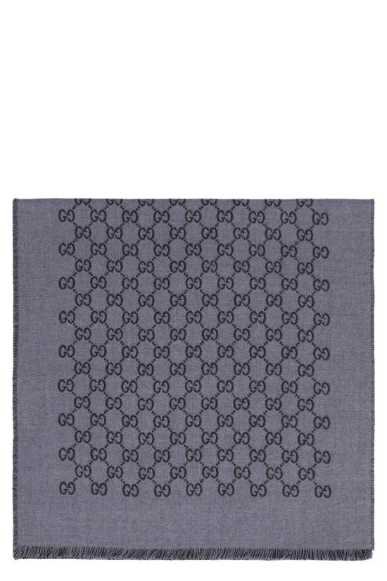  구찌 GG 자카드 울 머플러 3912464G200 1160 grey - GUCCI