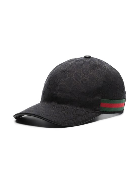  구찌 웹 디테일 GG 캔버스 베이스볼 캡 200035KQWBG 1060 black - GUCCI