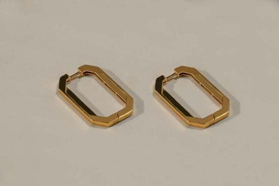  Milk & Rose 이어링 밀크앤로즈 톨 지오 후프 - OTHER BRANDS