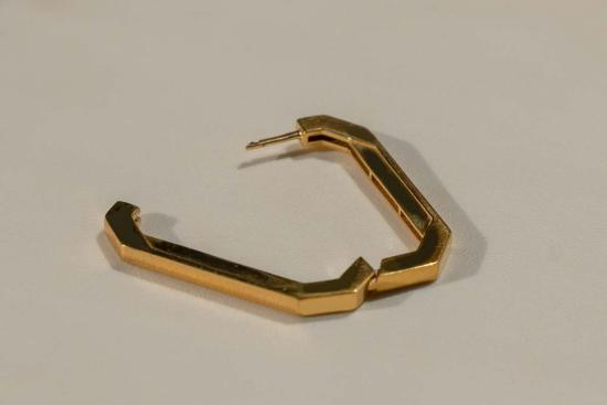  Milk & Rose 이어링 밀크앤로즈 톨 지오 후프 - OTHER BRANDS