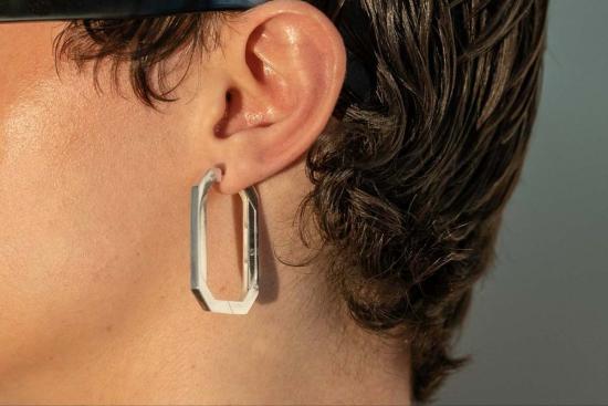  Milk & Rose 이어링 밀크앤로즈 톨 지오 후프 - OTHER BRANDS