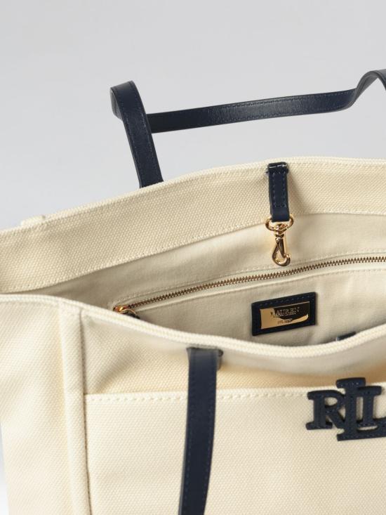 26SS 랄프 로렌 토트백 431982234 002 Beige - RALPH LAUREN