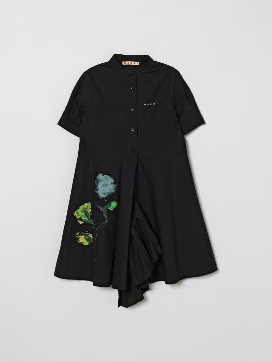 26SS [키즈] 마르니 원피스 M01686M00UW 0M900 Black