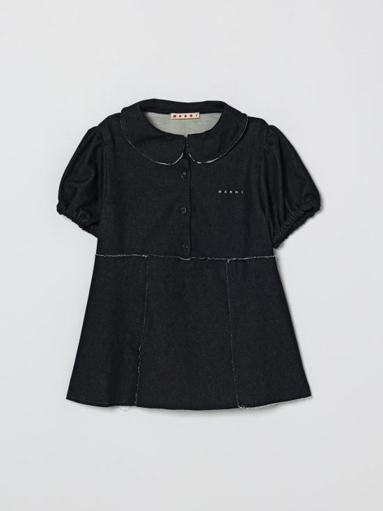 26SS [키즈] 마르니 셔츠 M01824M00WF 0M01 Denim