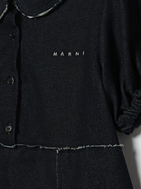 26SS [키즈] 마르니 셔츠 M01824M00WF 0M01 Denim - MARNI