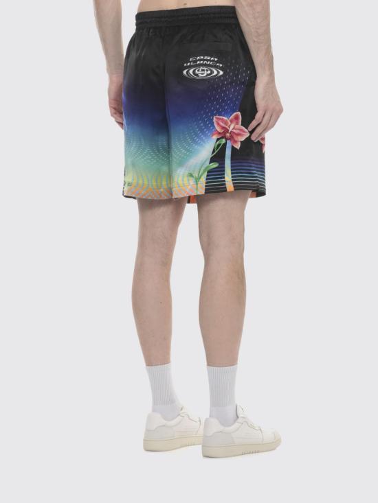 26SS 카사블랑카 숏팬츠 MSP26TR399 06 Red - CASABLANCA