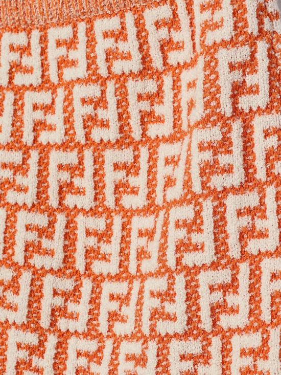 26SS [키즈] 펜디 스커트 JFG240AVW7 F1JYS Orange - FENDI