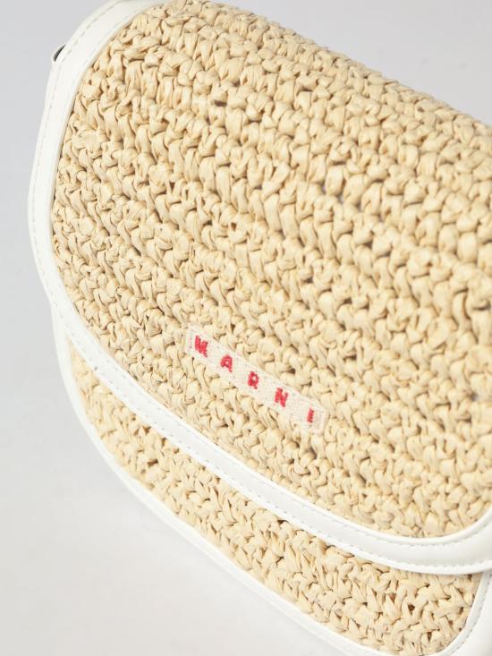 26SS [키즈] 마르니 크로스백 M01828M00WR 0M114 Yellow Cream - MARNI